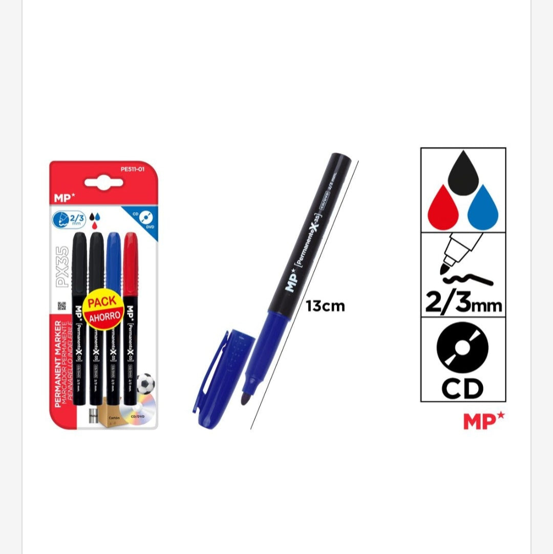 Pack de marcadores CD 2/3mm