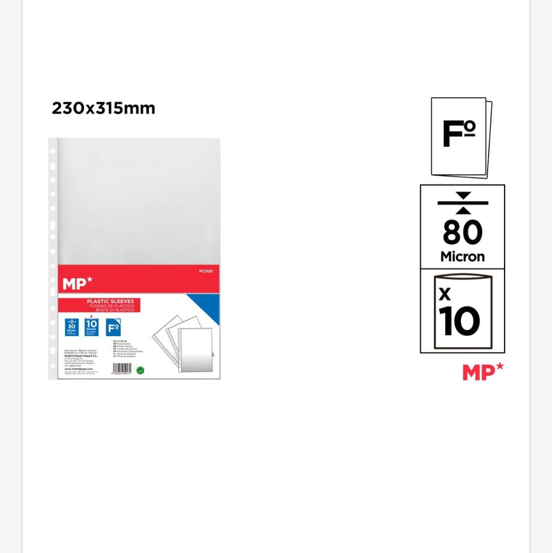 Fundas para folios 50 unidades A4