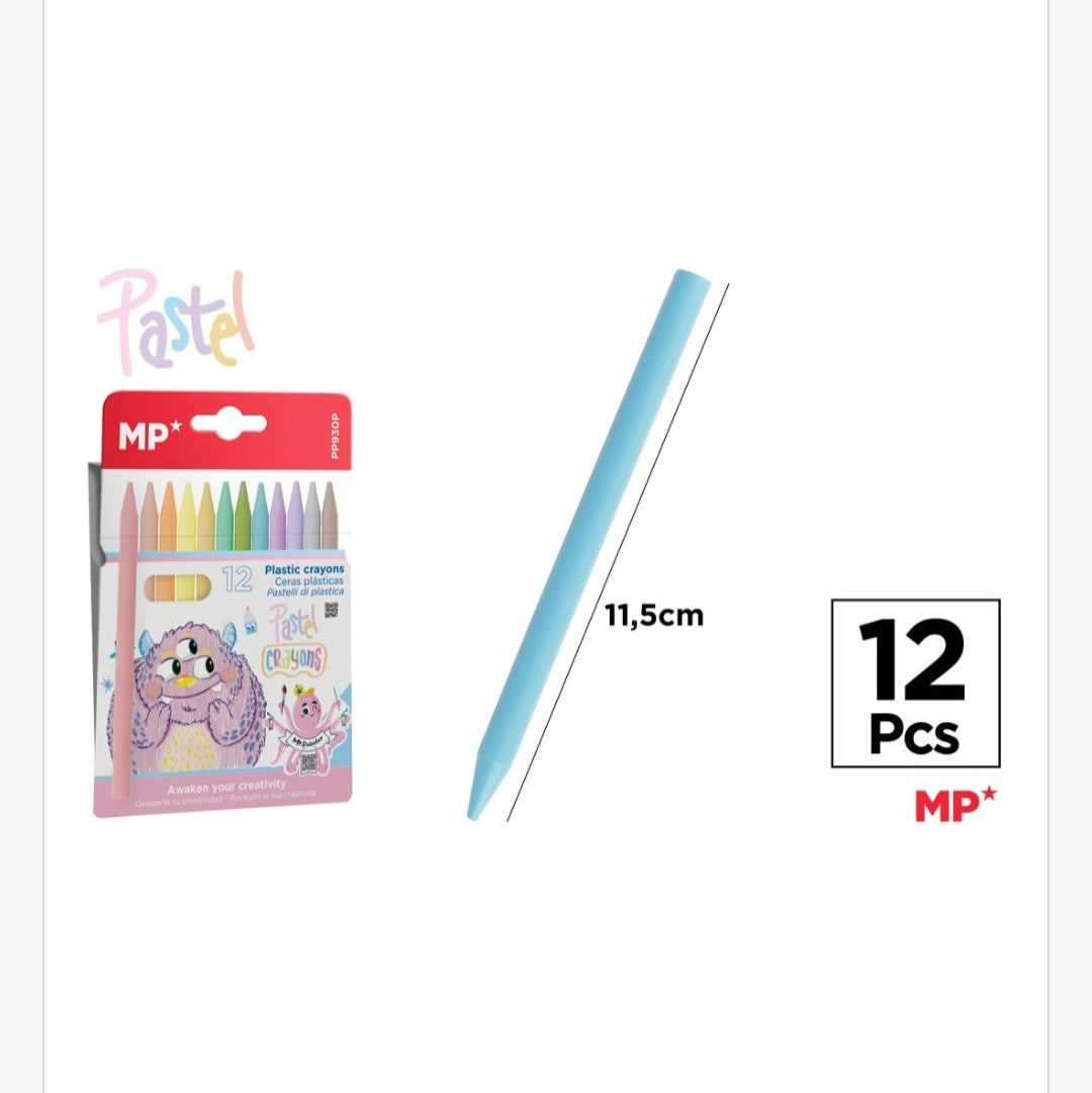 Cera plástica KIDS color pastel