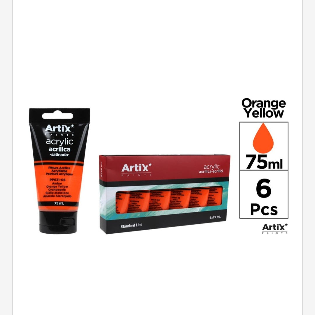 Pintura acrílica de colores 75ml (por unidad se vende)