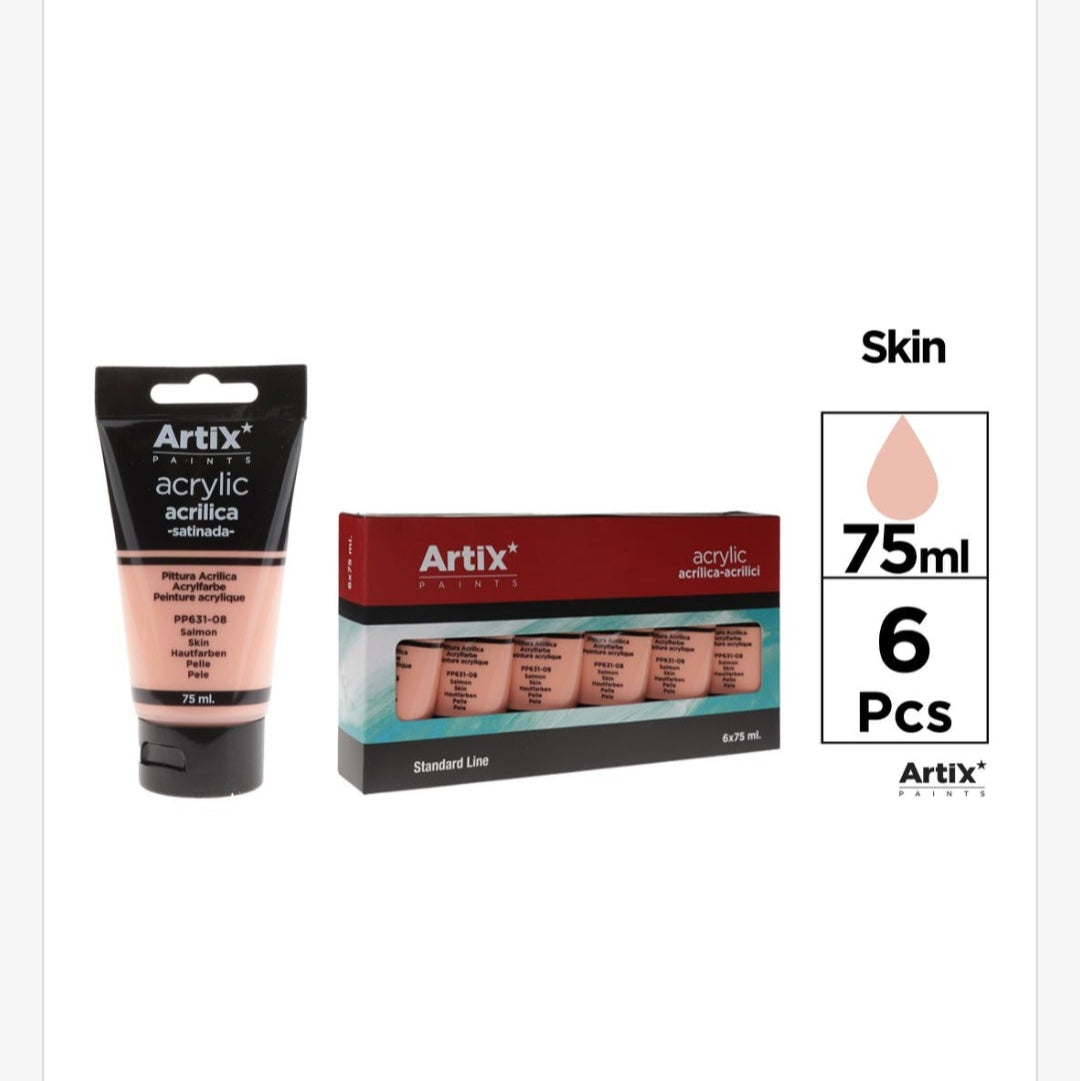Pintura acrílica de colores 75ml (por unidad se vende)