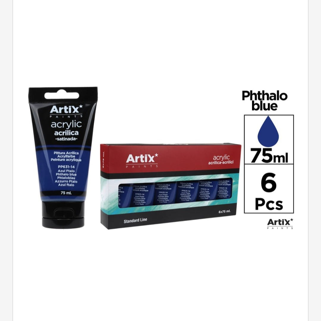 Pintura acrílica de colores 75ml (por unidad se vende)