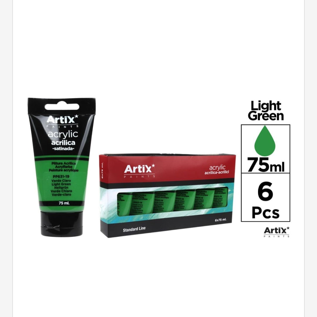 Pintura acrílica de colores 75ml (por unidad se vende)