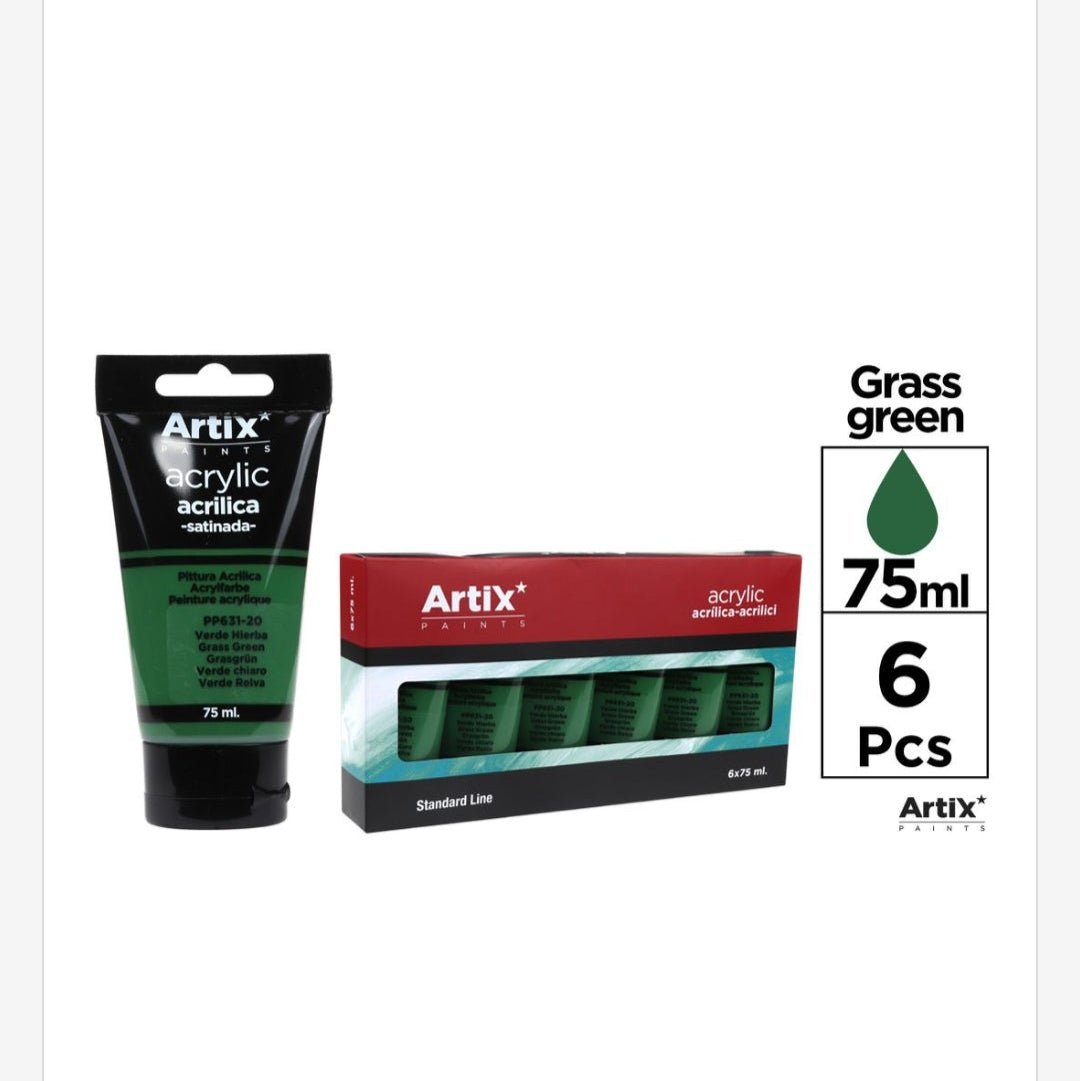 Pintura acrílica de colores 75ml (por unidad se vende)