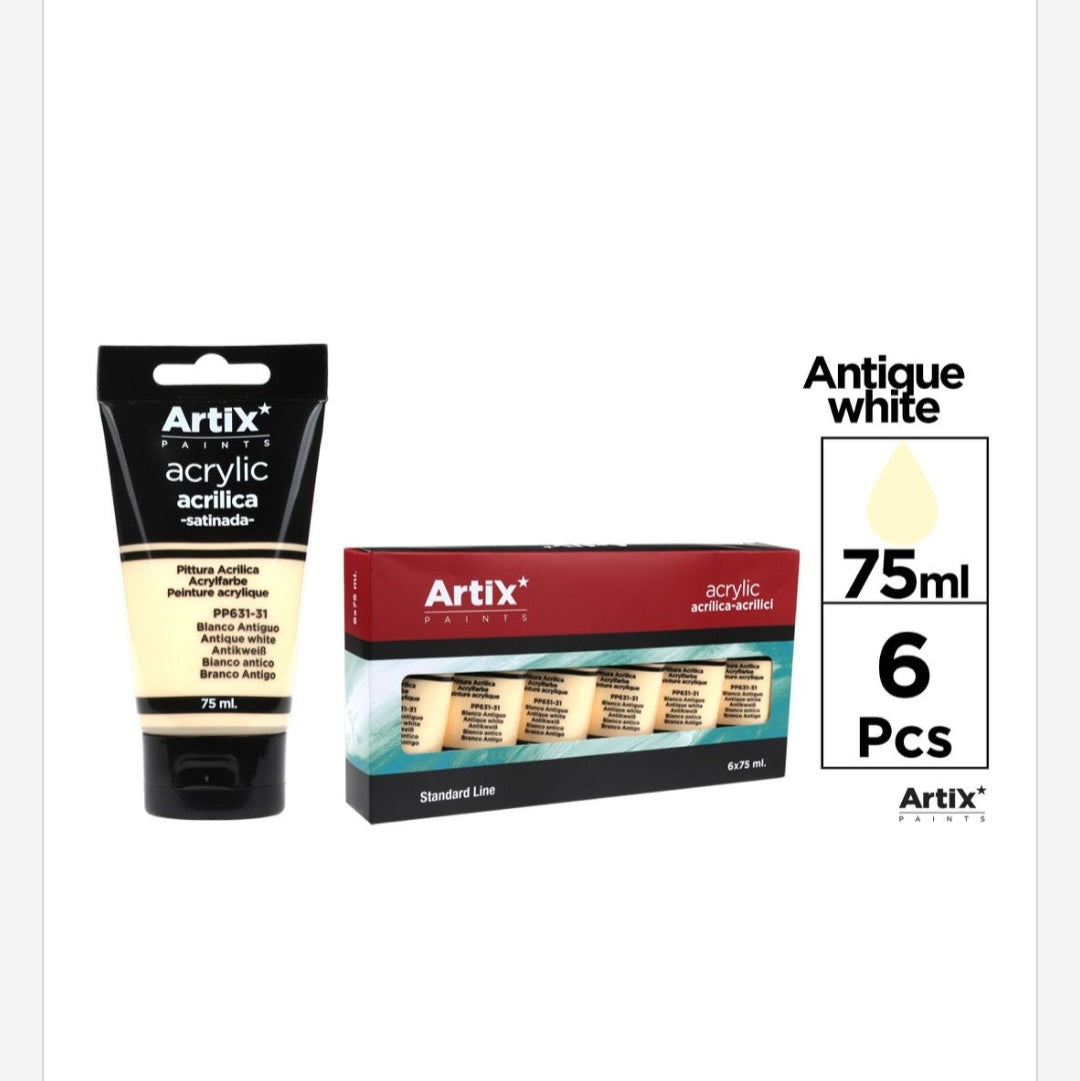Pintura acrílica de colores 75ml (por unidad se vende)