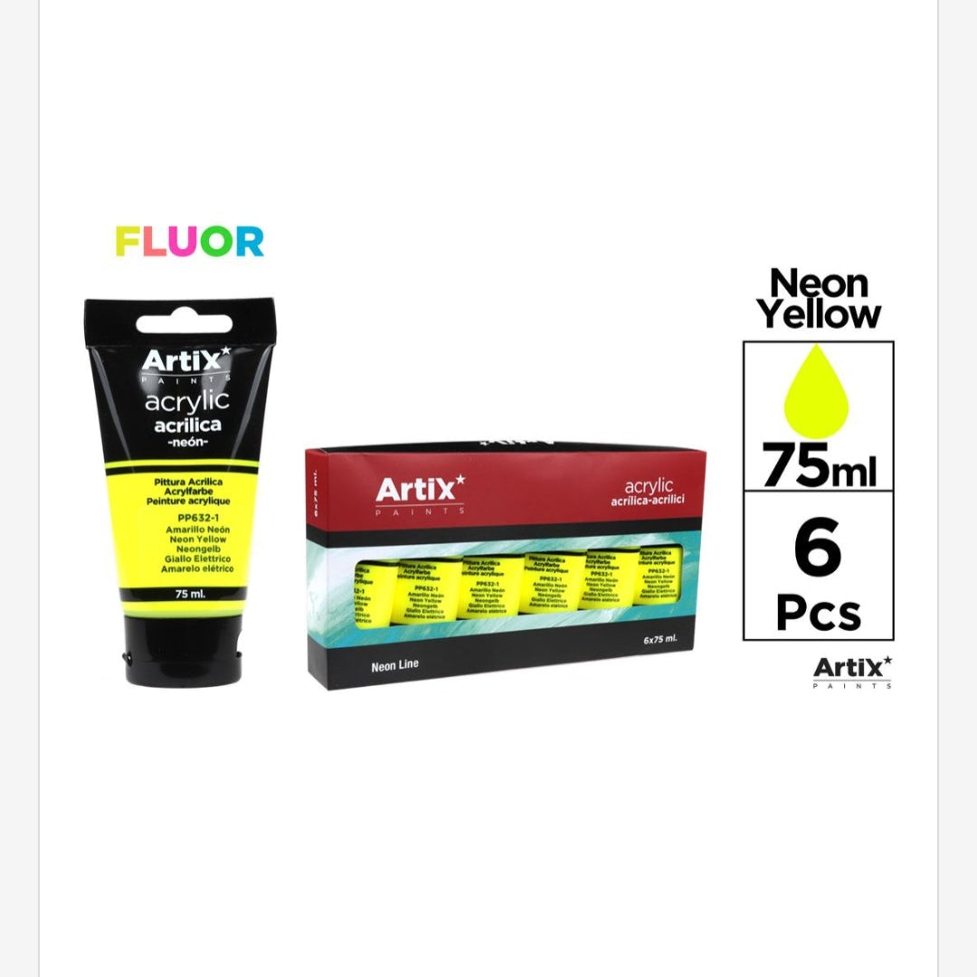 Pintura acrílica de colores 75ml (por unidad se vende)