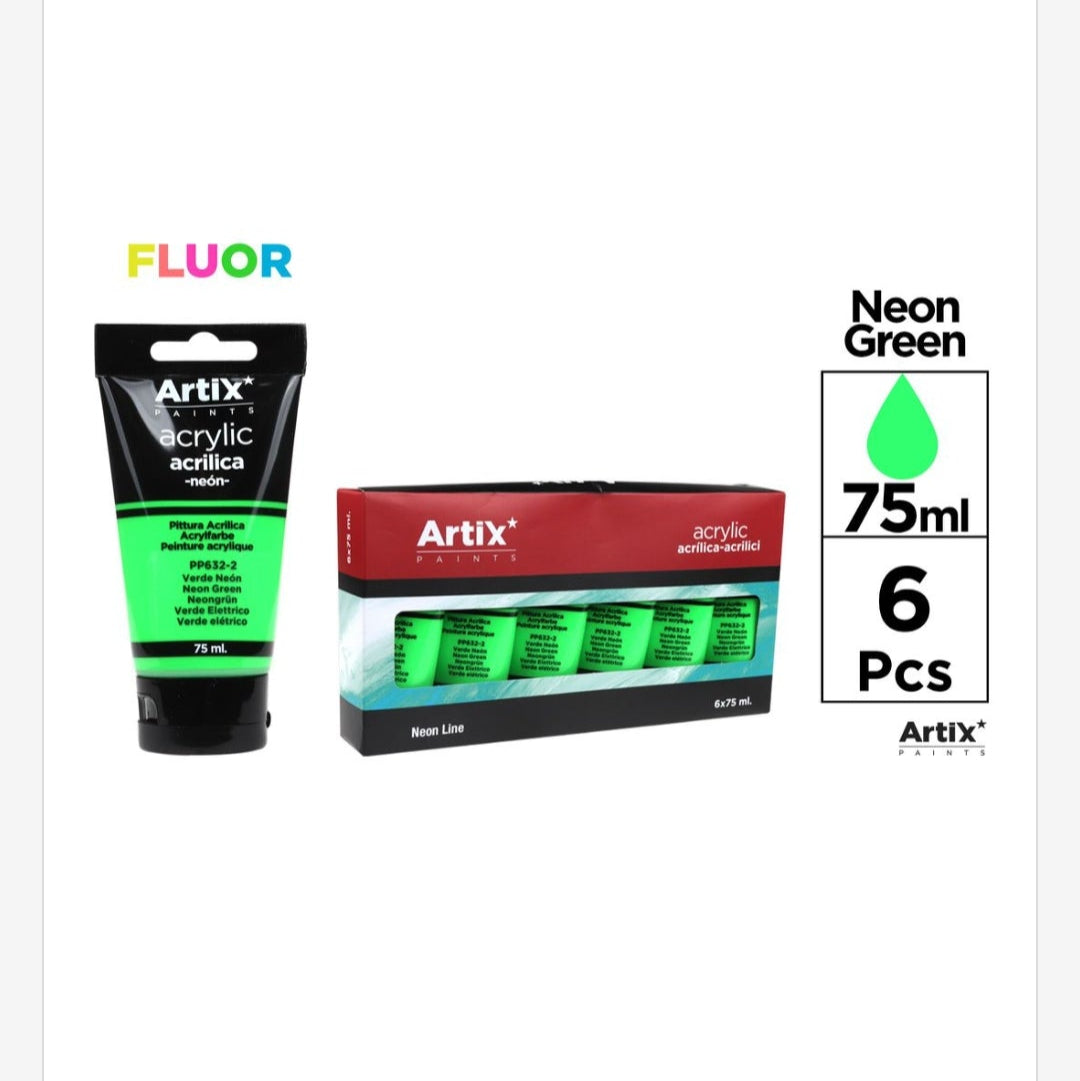 Pintura acrílica de colores 75ml (por unidad se vende)