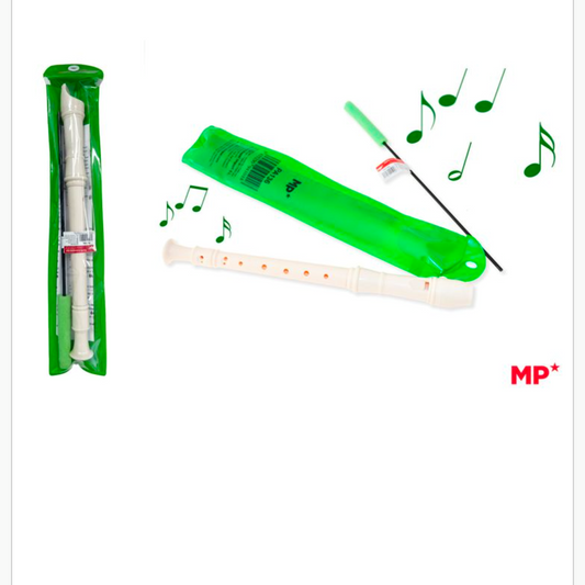 Flauta plástico