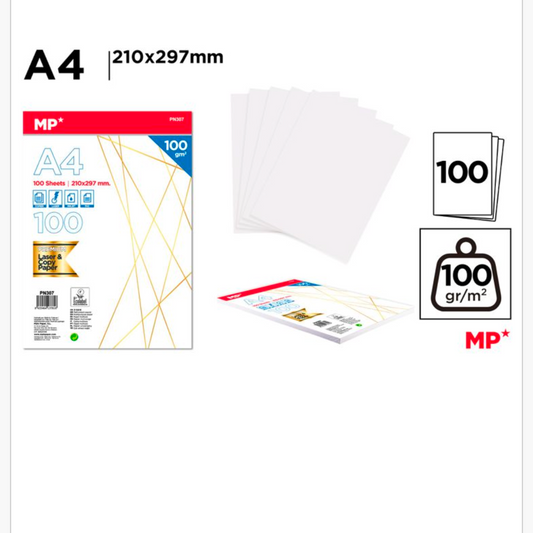 Papel A4 100hojas 100g