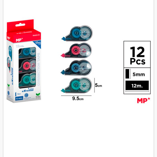 Pack de 12 Correctores Typex