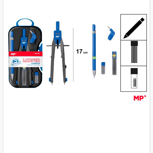 Compás looper 5 piezas