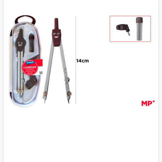 Compás tres piezas