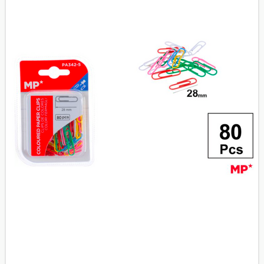 Clips de colores 28mm