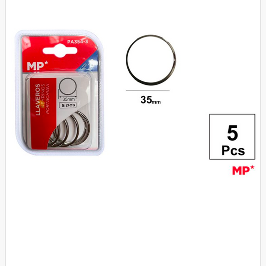 MP Llavero 35 mm – 5 uds