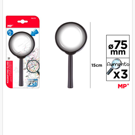 MP Lupa de aumento Ø 75 mm (x3)