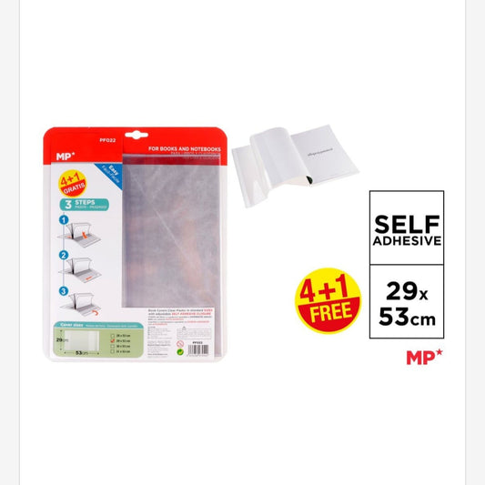 Forro para libros 29*53cm pack de 5uds