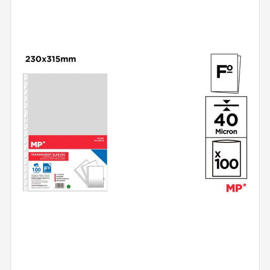 Fundas para folios 50 unidades A4