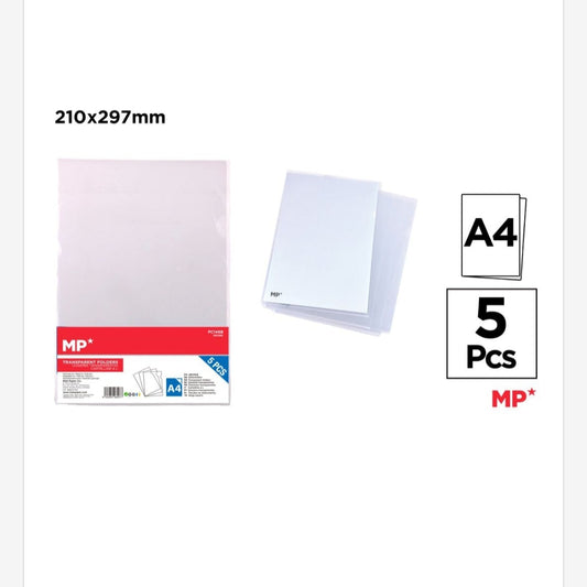 Dossier transparente A4