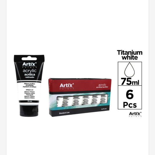 Pintura acrílica de colores 75ml (por unidad se vende)