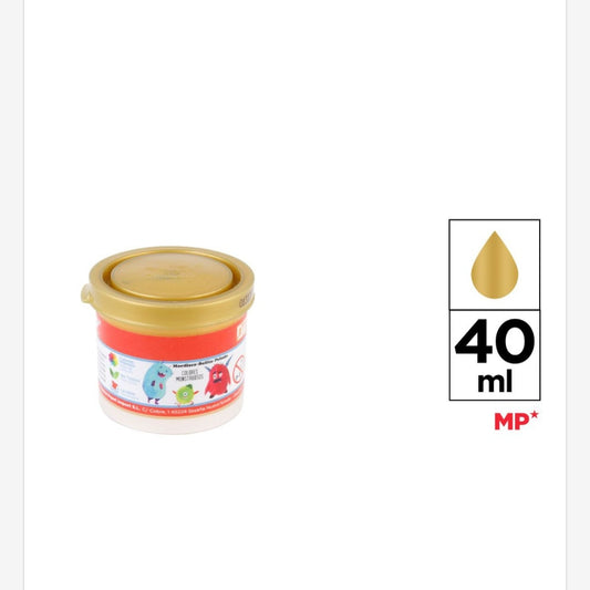 Témpera 40 ml dorado