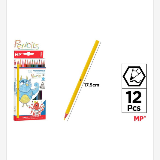 Lápices de colores 12 uds
