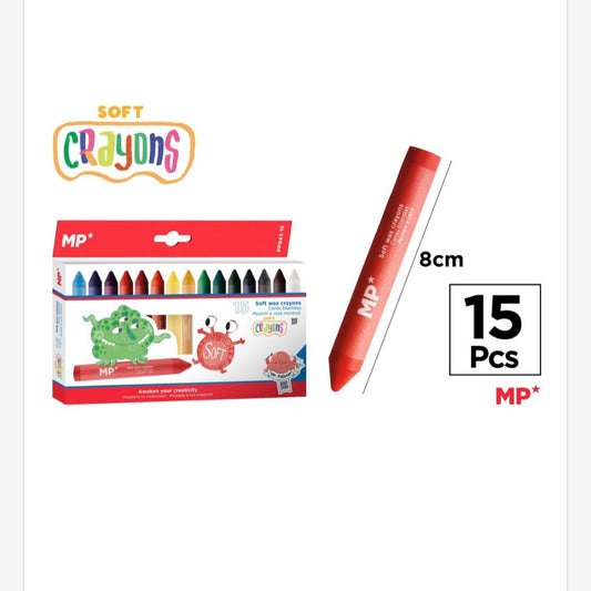Ceras blandas 15 uds 8cm