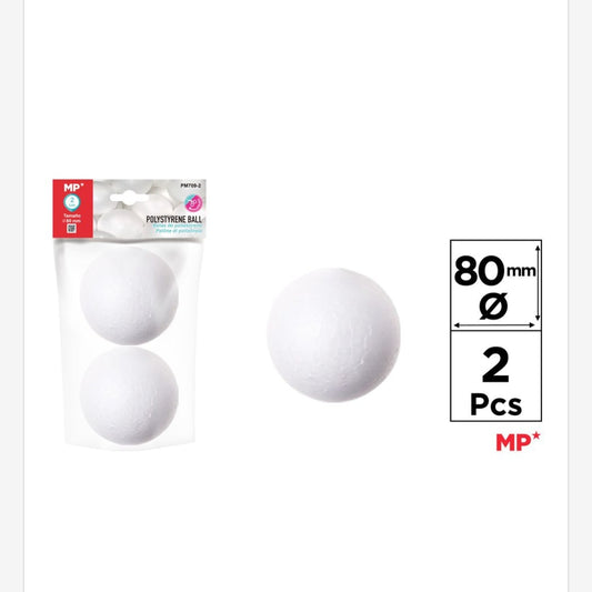 Bola de poliestireno 8cm