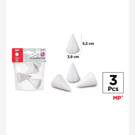 Poliespan Cono 3uds