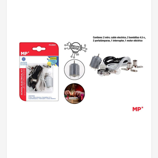 Kit eléctrico con motor