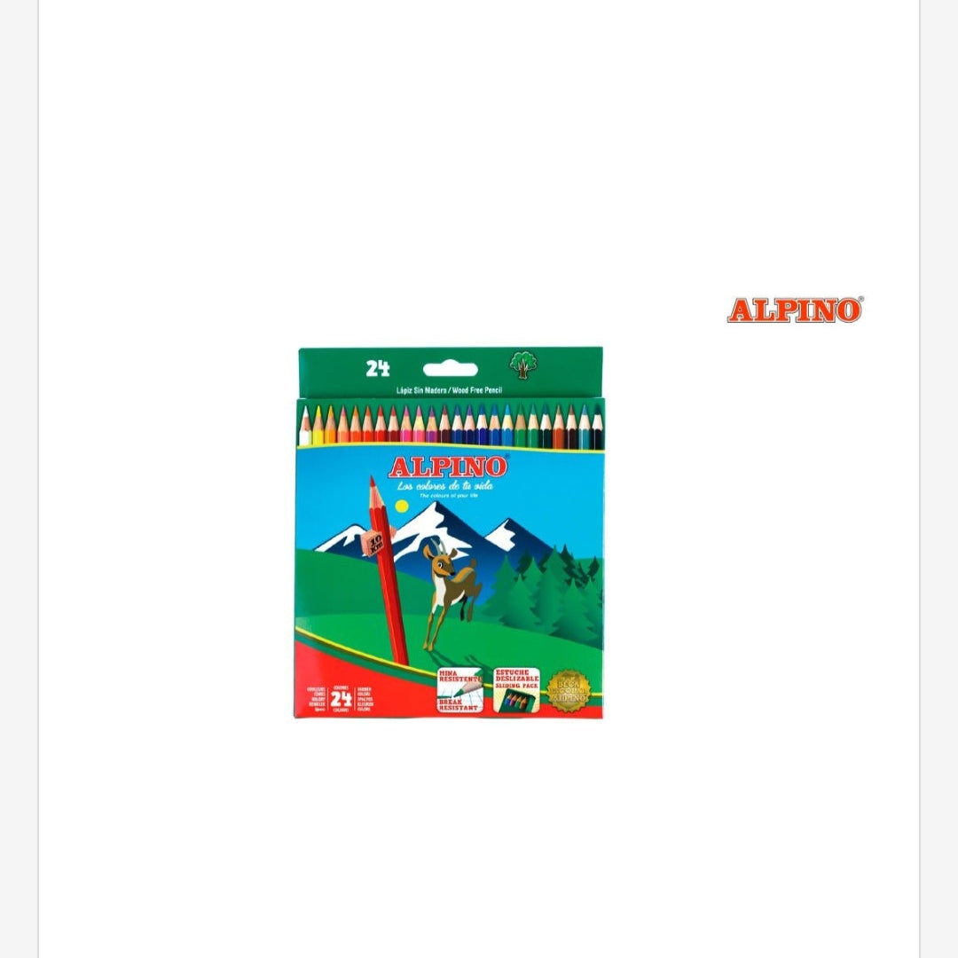Lápices 24 uds ALPINO