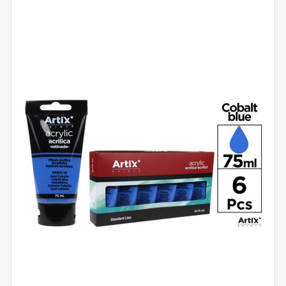Pintura acrílica de colores 75ml (por unidad se vende)