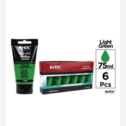 Pintura acrílica de colores 75ml (por unidad se vende)