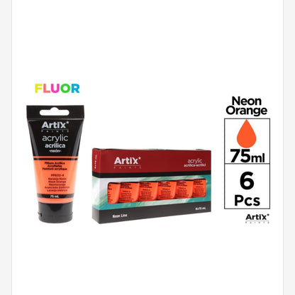 Pintura acrílica de colores 75ml (por unidad se vende)